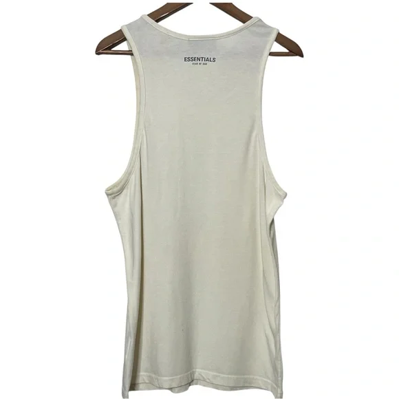 Essentials Fear of God Tank Top Men’s Small Sleeveless Logo Streetwear - Picture 6 of 10
